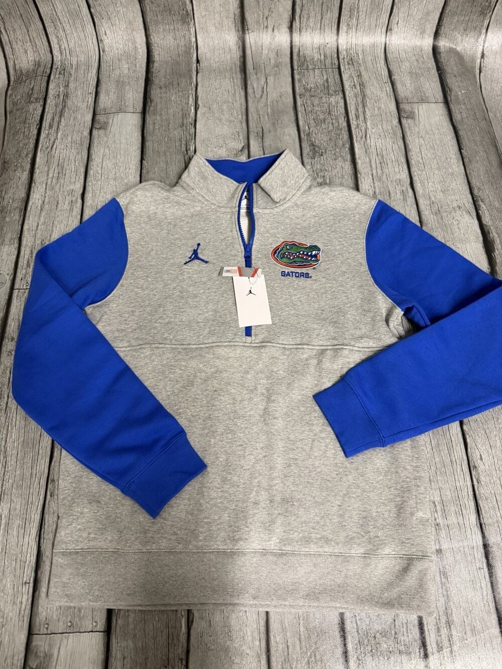NWT Men's Nike Jordan Florida Gators Club Fleece Half-Zip Pullover Sz Medium
